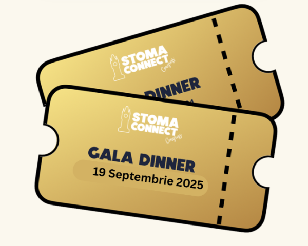 Taxă Gala Dinner Congres StomaConnect 2025